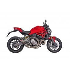 QD Exhaust Gunshot Slip-on system for the 2017+ Monster 1200 and 2018+ Monster 821